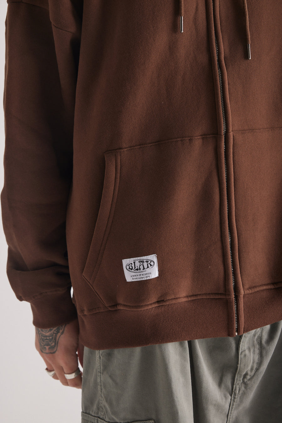 Zippo Brown Hoodie