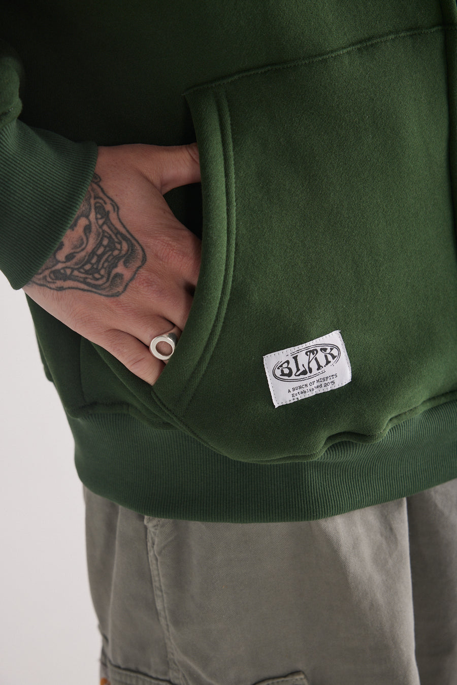 Zippo Green Hoodie